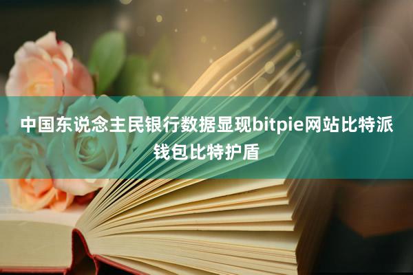 中国东说念主民银行数据显现bitpie网站比特派钱包比特护盾