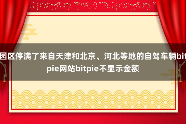 园区停满了来自天津和北京、河北等地的自驾车辆bitpie网站bitpie不显示金额