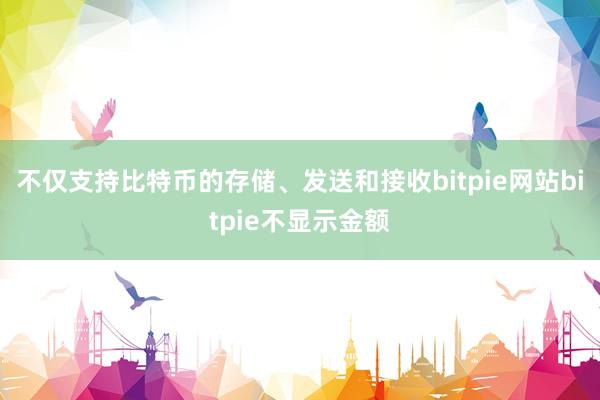 不仅支持比特币的存储、发送和接收bitpie网站bitpie不显示金额