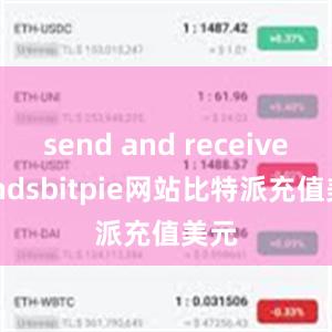 send and receive fundsbitpie网站比特派充值美元