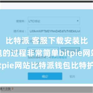 比特派 客服下载安装比特派钱包的过程非常简单bitpie网站比特派钱包比特护盾