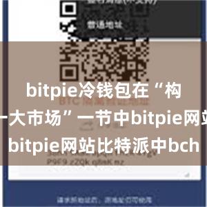 bitpie冷钱包在“构建全国统一大市场”一节中bitpie网站比特派中bch