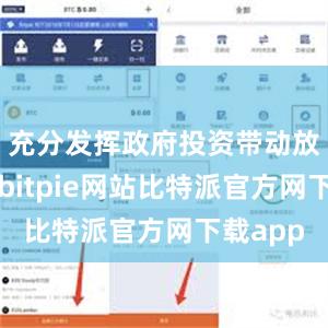 充分发挥政府投资带动放大效应bitpie网站比特派官方网下载app