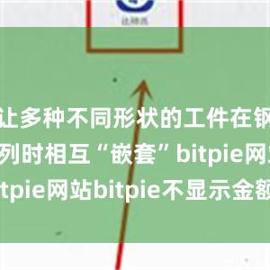 让多种不同形状的工件在钢板上排列时相互“嵌套”bitpie网站bitpie不显示金额