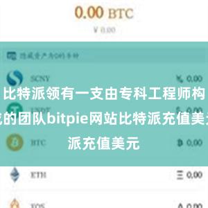 比特派领有一支由专科工程师构成的团队bitpie网站比特派充值美元