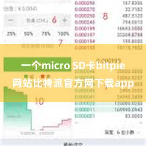 一个micro SD卡bitpie网站比特派官方网下载app